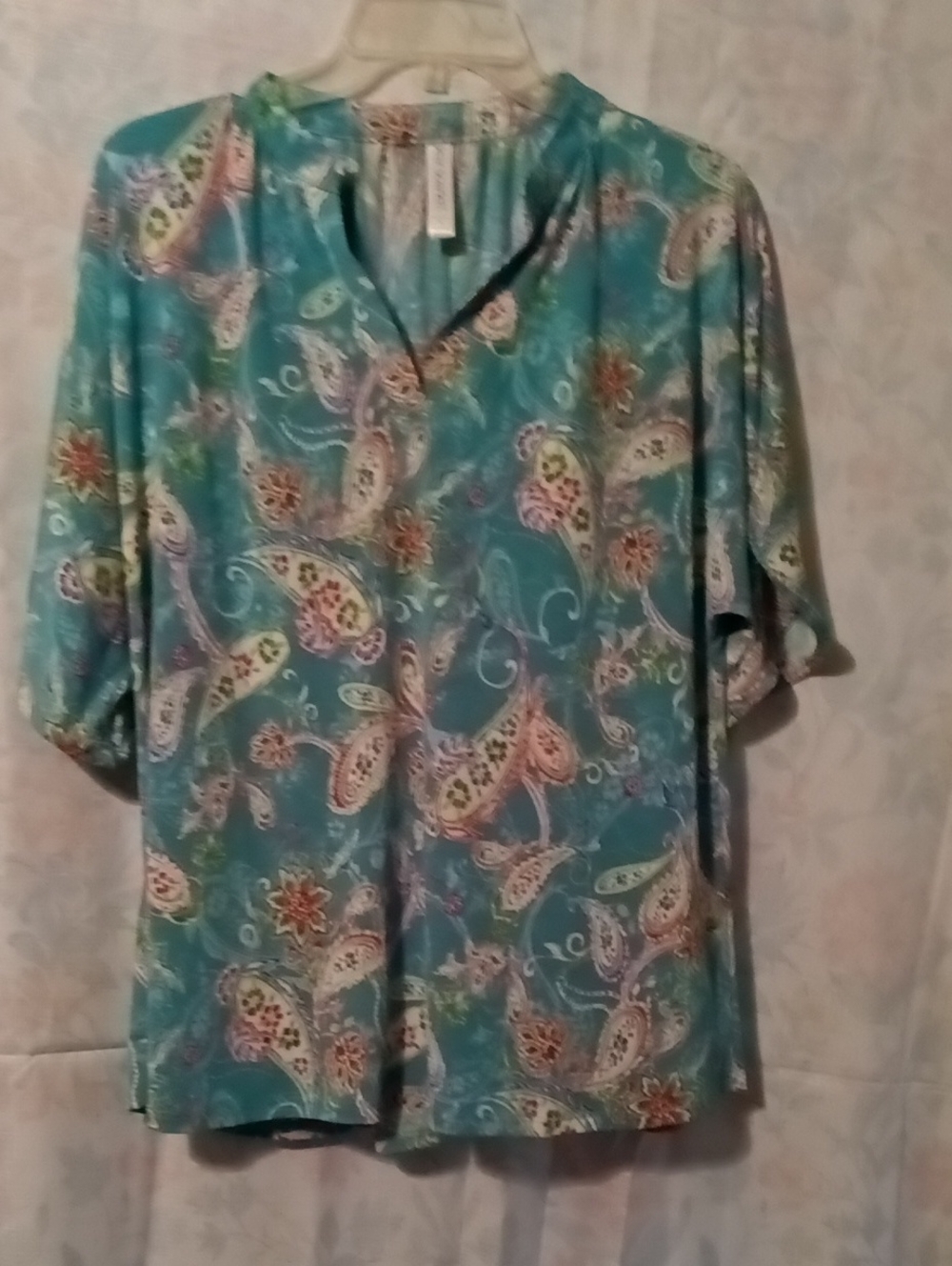 Dear Scarlett Lizzy Breeze Paisley Top, Size S